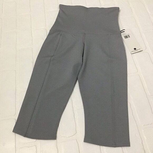 NWT Capris sports pants Karma high quality yoga high rise leggins maternity … - Picture 6 of 14